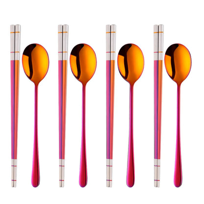 Set de Baguettes & Cuillère Coréennes