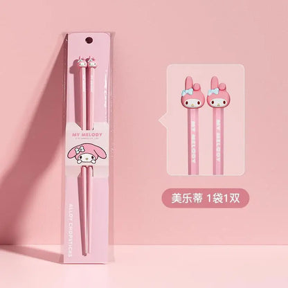 Baguettes Sanrio Hello Kitty & Cinnamoroll – Édition Kawaii Japonnaise 🌸