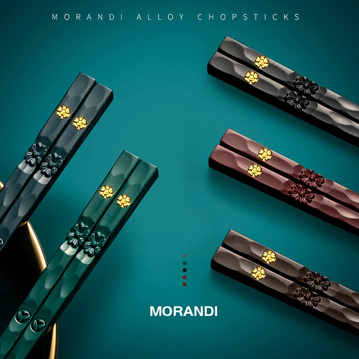 Lot de 5 Paires de Baguettes Coréennes