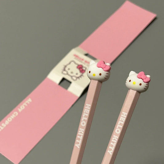 Baguettes Sanrio Hello Kitty & Cinnamoroll – Édition Kawaii Japonnaise 🌸