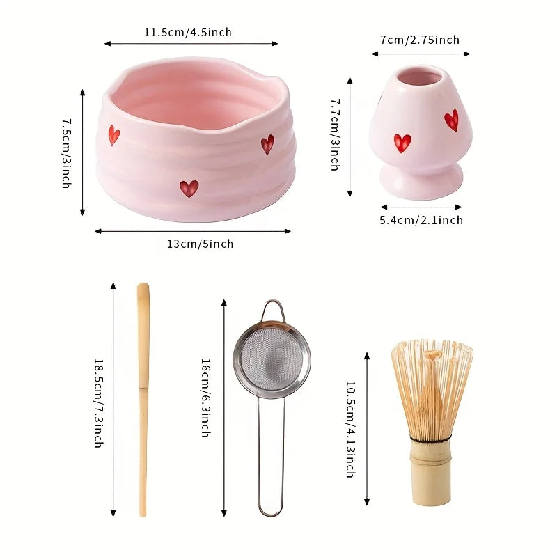 5pcs Kit Matcha Pink Dreams