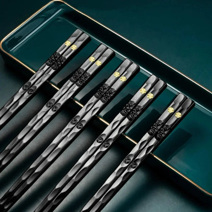 Lot de 5 Paires de Baguettes Coréennes