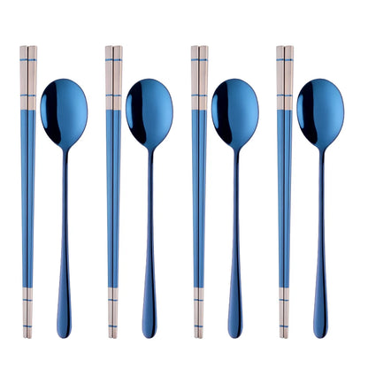 Set de Baguettes & Cuillère Coréennes