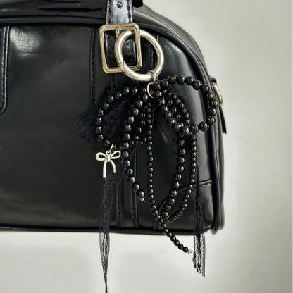 Perles & Nœud Blanc Kawaii